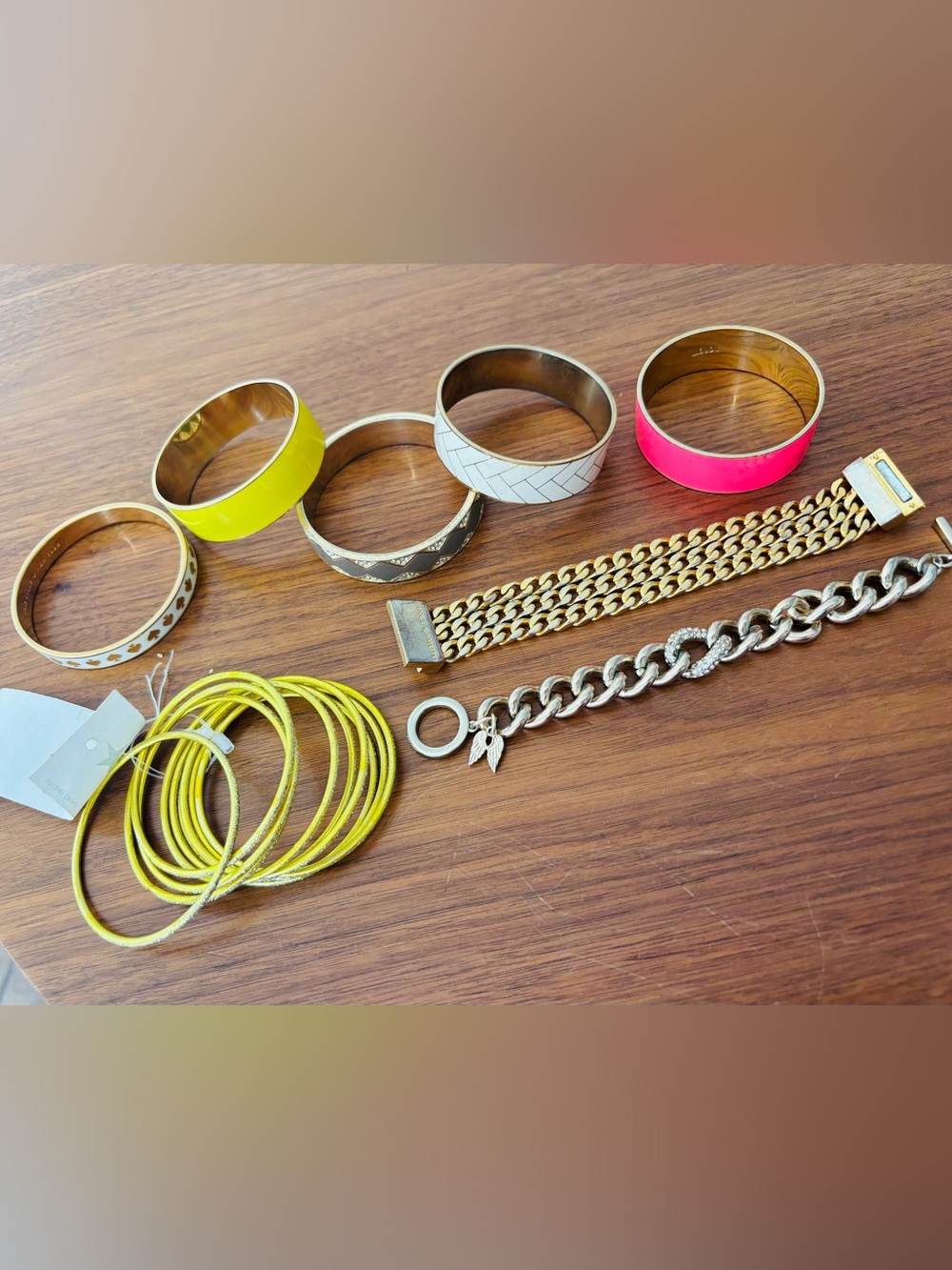 (8) pc Bracelet Bundle Kate spade j crew Victoria's Secret house of Harlow